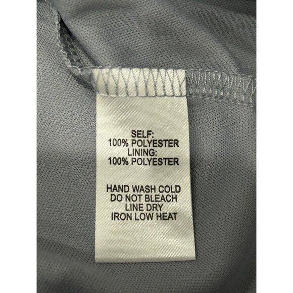 Lulus NWT Silver Satin Halter Tiny Dancer Short Skater Dress Sz Small - Picture 6 of 8